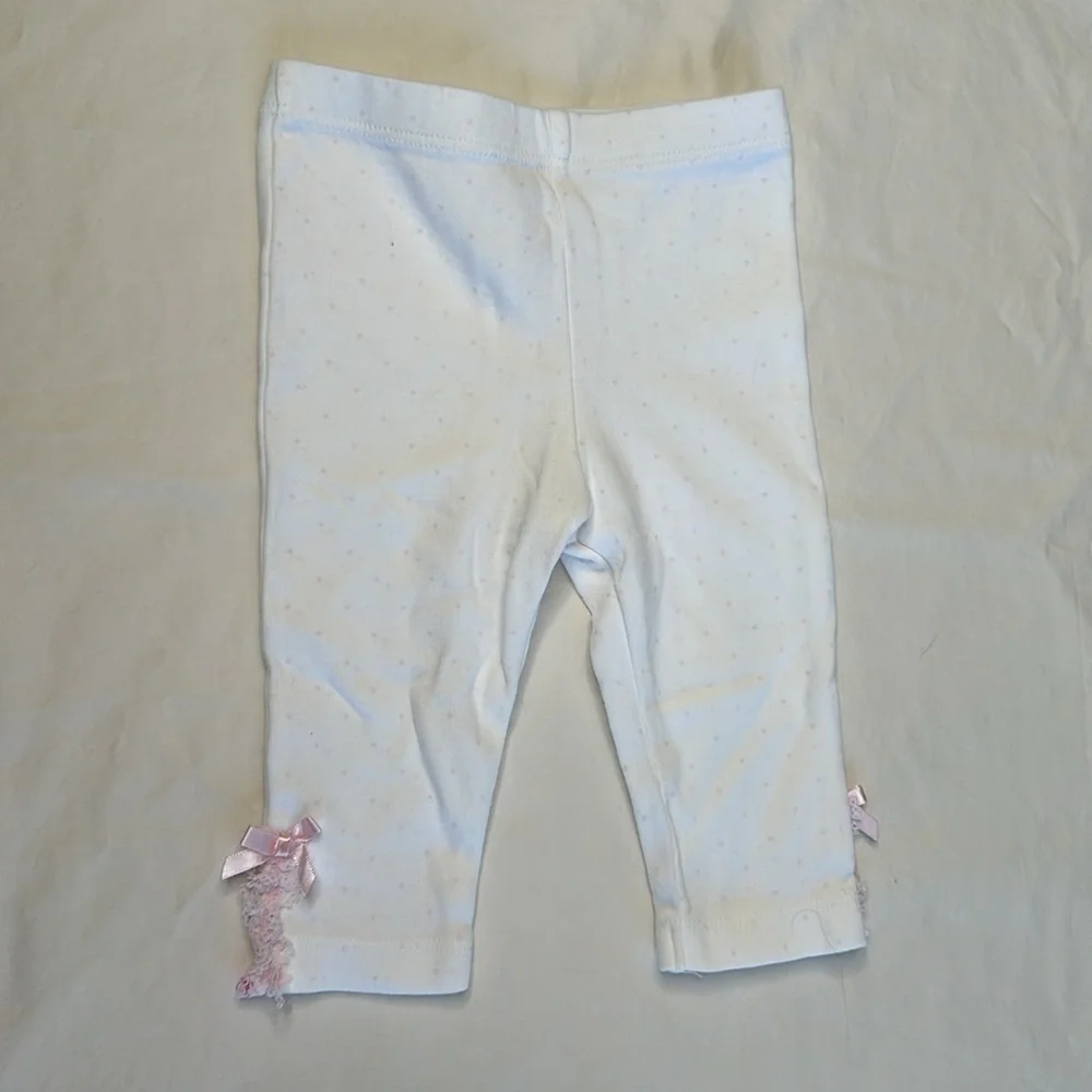 Bundle of size 6 months baby girl pants. Assorted brands, all in GREAT CONDITION - Picture 7 of 12